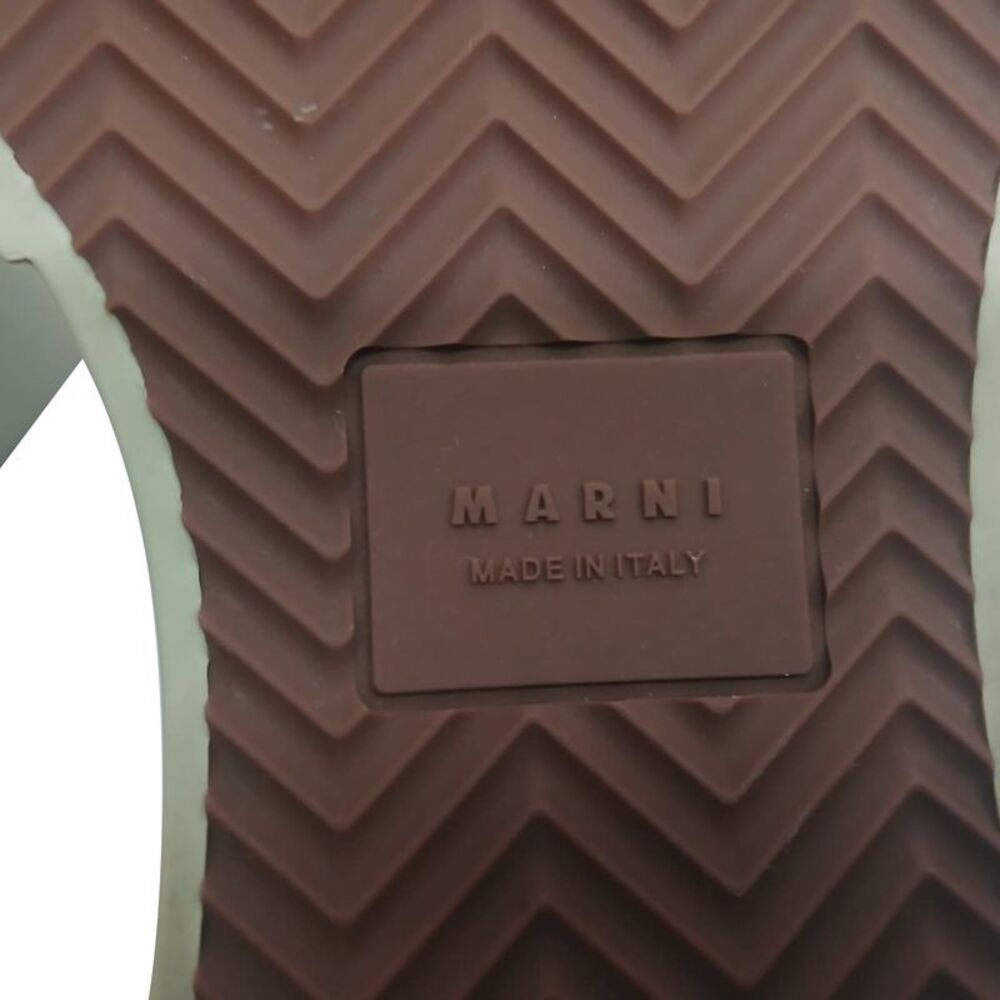 Marni Pablo Mary-Jane Sneakers in Black Nappa Calf Leather - Picture 10 of 11